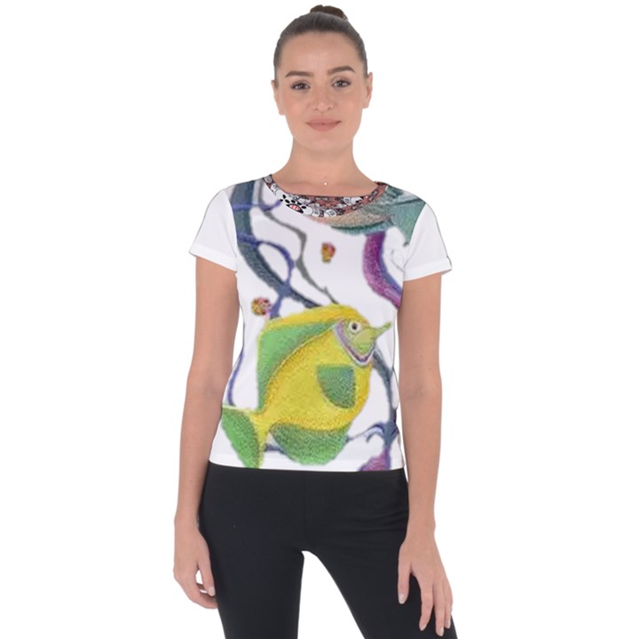 IM Fourth Dimension Colour 73 Short Sleeve Sports Top 