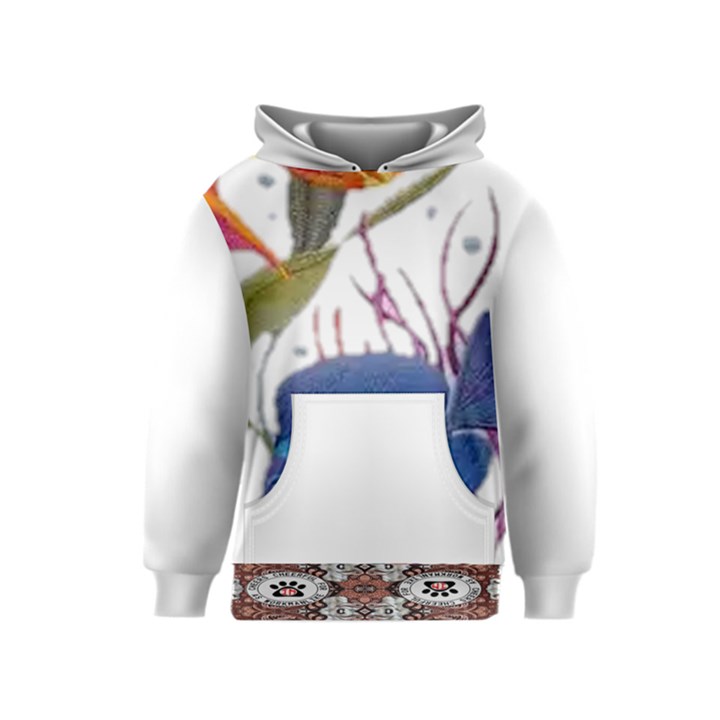 IM Fourth Dimension Colour 74 Kids  Pullover Hoodie