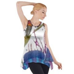 Im Fourth Dimension Colour 74 Side Drop Tank Tunic by imanmulyana