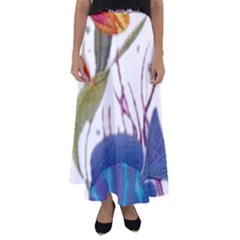 Im Fourth Dimension Colour 74 Flared Maxi Skirt by imanmulyana