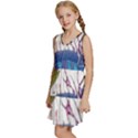 IM Fourth Dimension Colour 74 Kids  Sleeveless Tiered Mini Dress View2