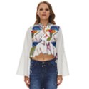 IM Fourth Dimension Colour 74 Boho Long Bell Sleeve Top View1