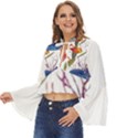 IM Fourth Dimension Colour 74 Boho Long Bell Sleeve Top View2