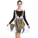 IM Fourth Dimension Colour 75 Plunge Pinafore Dress View1