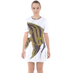 IM Fourth Dimension Colour 75 Sixties Short Sleeve Mini Dress