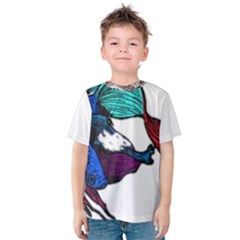 Im Fourth Dimension Colour 78 Kids  Cotton Tee