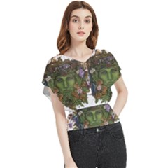 IM Fourth Dimension Colour 84 Butterfly Chiffon Blouse