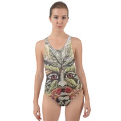 IM Fourth Dimension Colour 85 Cut-Out Back One Piece Swimsuit