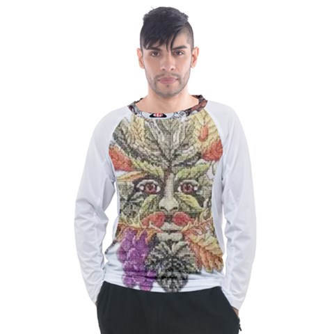 Im Fourth Dimension Colour 85 Men s Long Sleeve Raglan Tee by imanmulyana