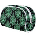 Black And Neon Ornament Damask Vintage Make Up Case (Large) View2