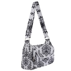 Black And White Ornament Damask Vintage Multipack Bag by ConteMonfrey