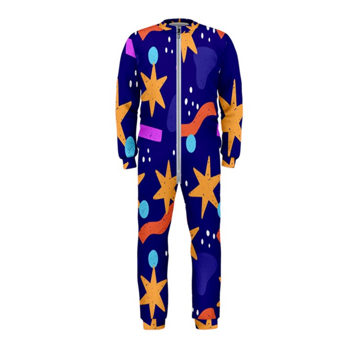 Star Abstract Pattern Wallpaper OnePiece Jumpsuit (Kids)