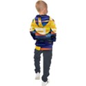 Background Abstract Horizon Kids  Hooded Pullover View2