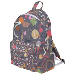 Illustration Shape Tribal Pattern Round The Plain Backpack by Wegoenart