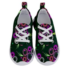 Floral Pattern Non Seamless Flower Running Shoes