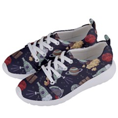 Hand-drawn-pattern-space-elements-collection Women s Lightweight Sports Shoes by Jancukart