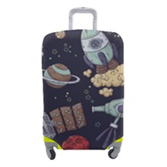 Hand-drawn-pattern-space-elements-collection Luggage Cover (small) by Jancukart