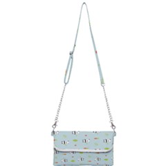 Background Pattern Panda Bamboo Mini Crossbody Handbag by Ravend