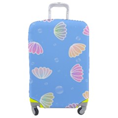 Seashell Clam Pattern Art Design Luggage Cover (medium) by Ravend