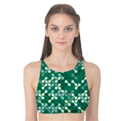 Patterns Fabric Design Surface Tank Bikini Top by Ravend