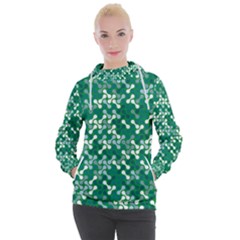 Patterns Fabric Design Surface Women s Hooded Pullover