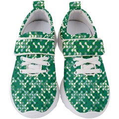 Patterns Fabric Design Surface Kids  Velcro Strap Shoes by Ravend