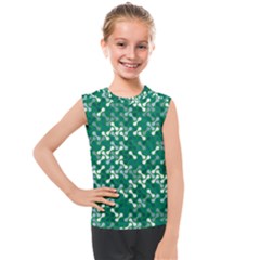 Patterns Fabric Design Surface Kids  Mesh Tank Top