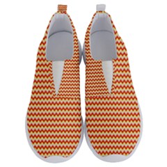 Pattern Zig Zag Stripe Geometric No Lace Lightweight Shoes by Ravend