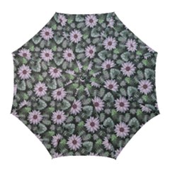 Flower  Petal  Spring Watercolor Golf Umbrellas by Ravend