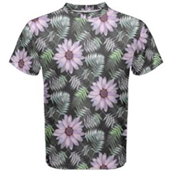 Flower  Petal  Spring Watercolor Men s Cotton Tee by Ravend