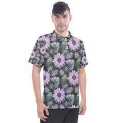 Flower  Petal  Spring Watercolor Men s Polo Tee by Ravend