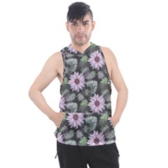 Flower  Petal  Spring Watercolor Men s Sleeveless Hoodie by Ravend