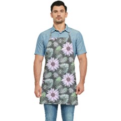 Flower  Petal  Spring Watercolor Kitchen Apron