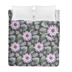 Flower Petal Spring Watercolor Duvet Cover Double Side (full/ Double Size) by Ravend