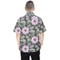 Flower Petal Spring Watercolor Men s Hawaii Shirt View2