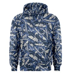 Butterflies Motif Collage Pattern Men s Core Hoodie by dflcprintsclothing