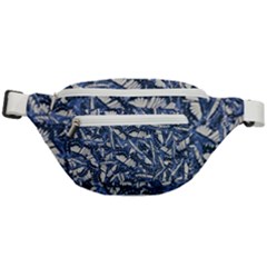 Butterflies Motif Collage Pattern Fanny Pack by dflcprintsclothing