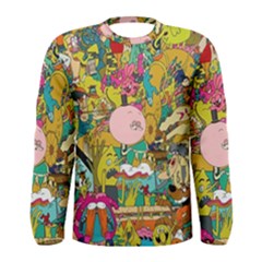 Cartoon Wallpapers Men s Long Sleeve Tee