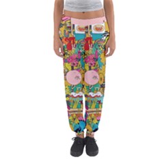 Cartoon Wallpapers Women s Jogger Sweatpants