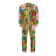 Cartoon Wallpapers Onepiece Jumpsuit (kids)