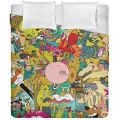 Cartoon Wallpapers Duvet Cover Double Side (california King Size)