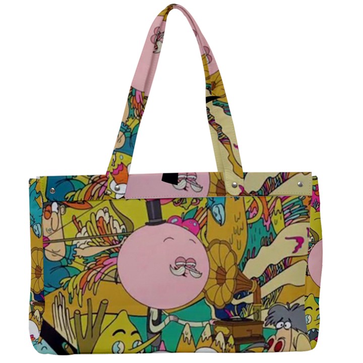 Cartoon Wallpapers Canvas Work Bag