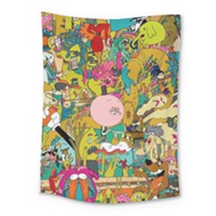 Cartoon Wallpapers Medium Tapestry