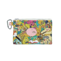 Cartoon Wallpapers Canvas Cosmetic Bag (small)