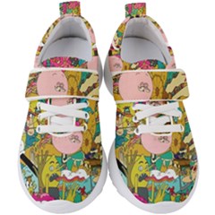 Cartoon Wallpapers Kids  Velcro Strap Shoes