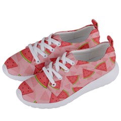 Background Watermelon Pattern Fruit Women s Lightweight Sports Shoes by Wegoenart