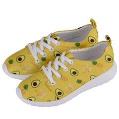 Pineapple Banana Fruit Pattern Women s Lightweight Sports Shoes by Wegoenart