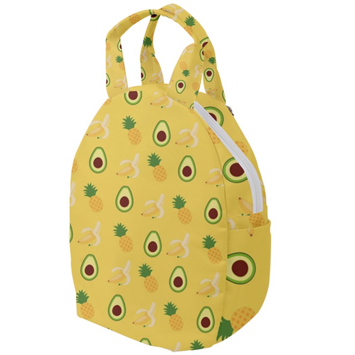 Pineapple Banana Fruit Pattern Travel Backpacks