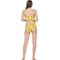 Pineapple Banana Fruit Pattern Frilly Bikini Set View2