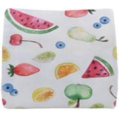 Fruit Summer Vitamin Watercolor Seat Cushion